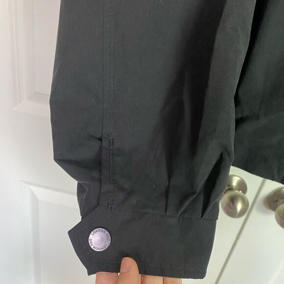 London Fog Men’s Black Zip up Jacket & zip-up Pockets, snap Cuffs size 4X - Picture 11 of 16